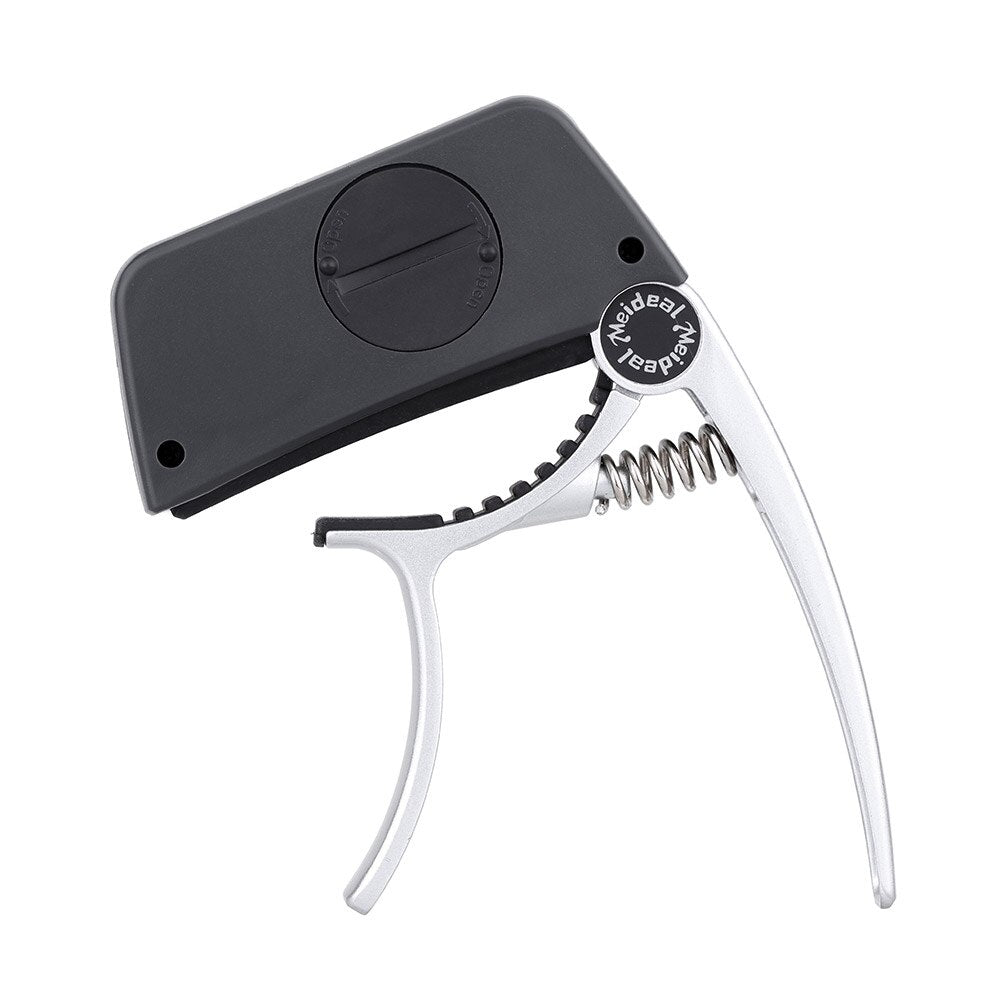 Kalsten | Capo & Tuner "TuneGrip" – 2-in-1 Guitar accessory with LCD screen