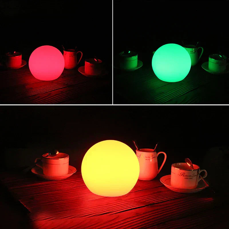 Wireless LED Table Lamp | 16 Color Settings, Rechargeable & Perfect for Home, Office, or Relaxation | Noxord