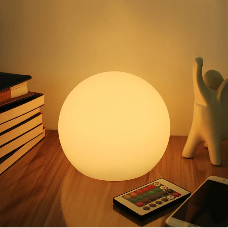 Wireless LED Table Lamp | 16 Color Settings, Rechargeable & Perfect for Home, Office, or Relaxation | Noxord