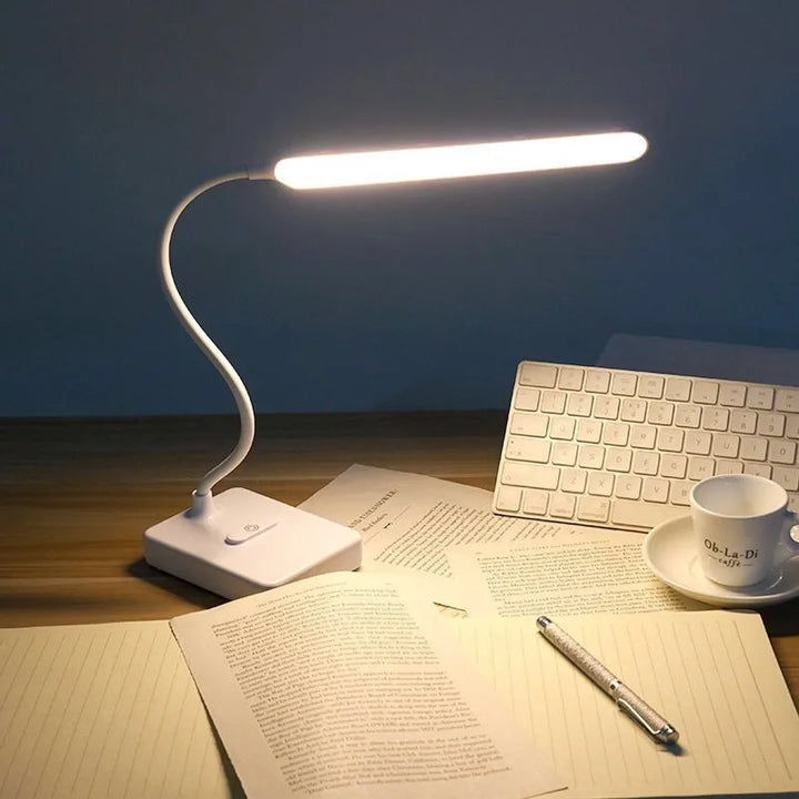 LED table lamp | Eye-friendly & dimmable | Touch control | USB charging function & phone holder | Kalsten