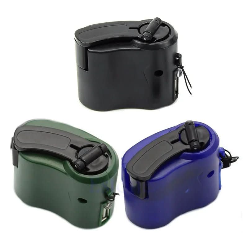 Kalsten | Portable Hand Crank Emergency Charger with USB & LED