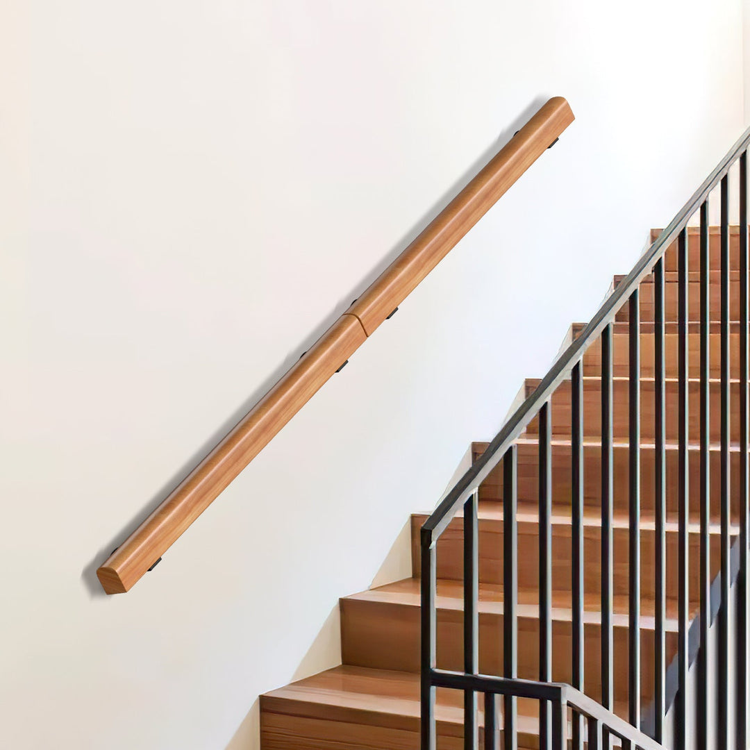 Handrail Stair Railing Pine Wood Half Round Wood | Kalsten
