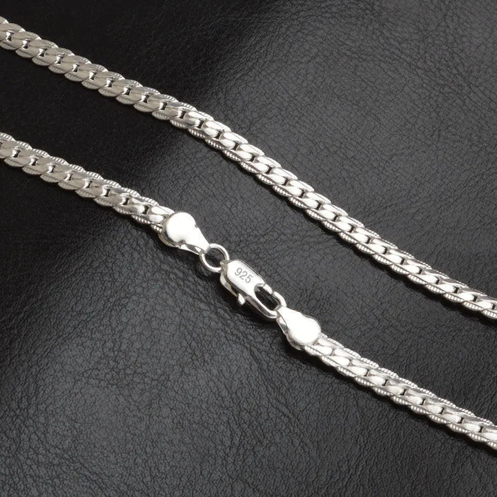 Kalsten | Silver Lucky Necklace – 925 Sterling Silver Necklace for Timeless Elegance