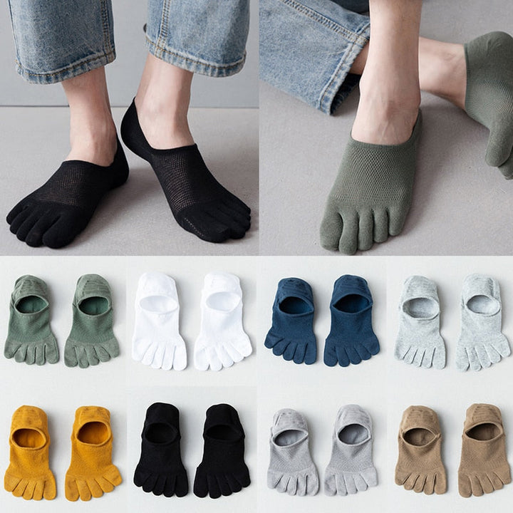 Noxord | Breathable Cotton Toe Socks
