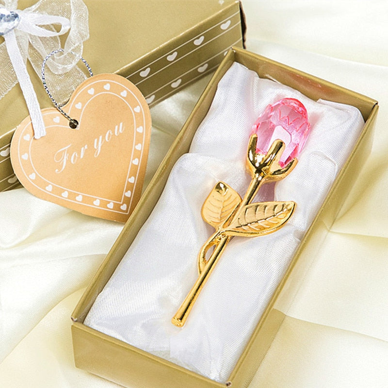 Kalsten | Luxury Crystal Rose in Gift Box – Valentine's Gift for Her