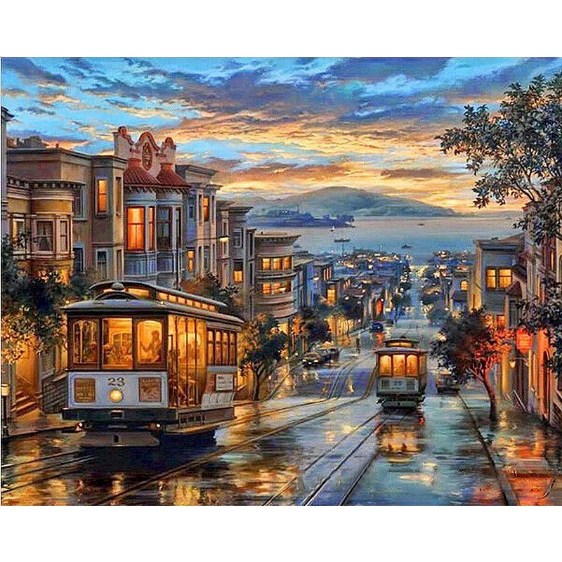 City portrait (Paint by number) Noxord