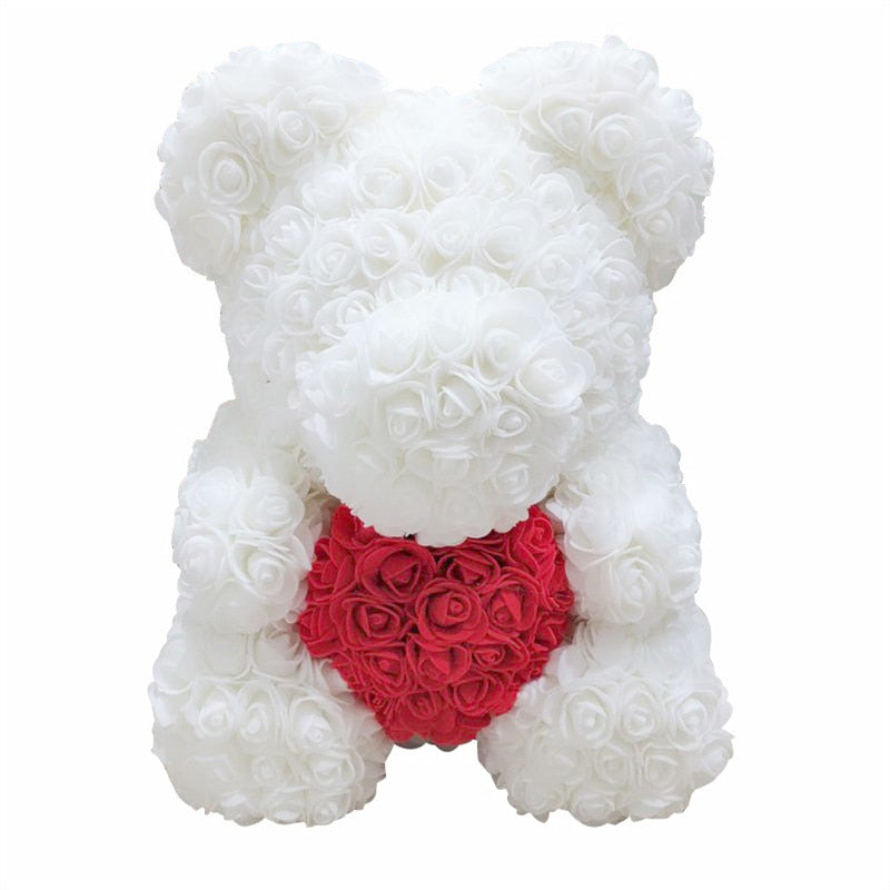 Kalsten | Artificial Rose Flowers Teddy Bear
