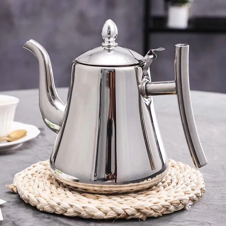 Stylish Infusio Teapot - made of Stainless Steel for Perfect Tea Moments Kalsten