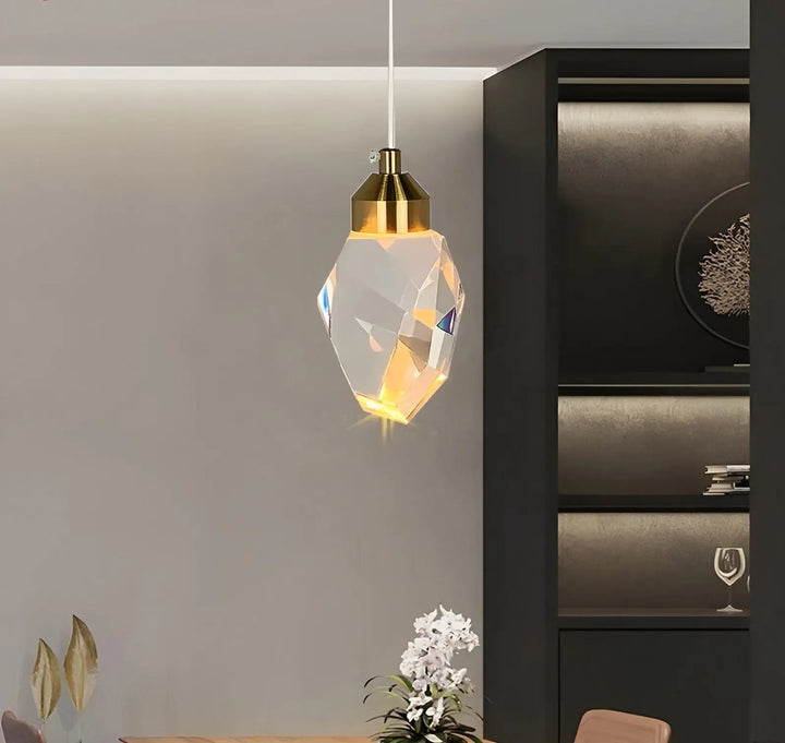 Luxurious Crystal Chandelier with LED Lighting - CrystalElegance Noxord