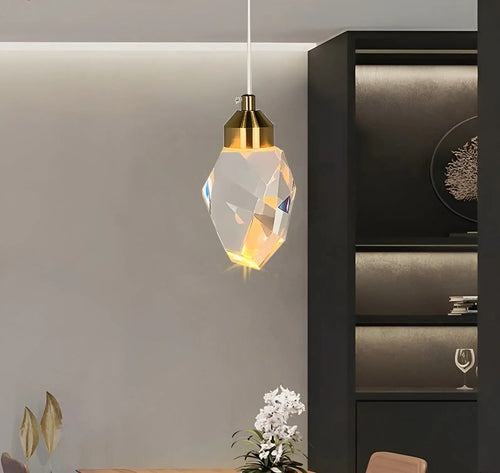 Luxurious Crystal Chandelier with LED Lighting - CrystalElegance Noxord