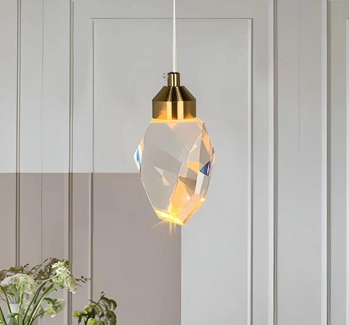 Luxurious Crystal Chandelier with LED Lighting - CrystalElegance Noxord
