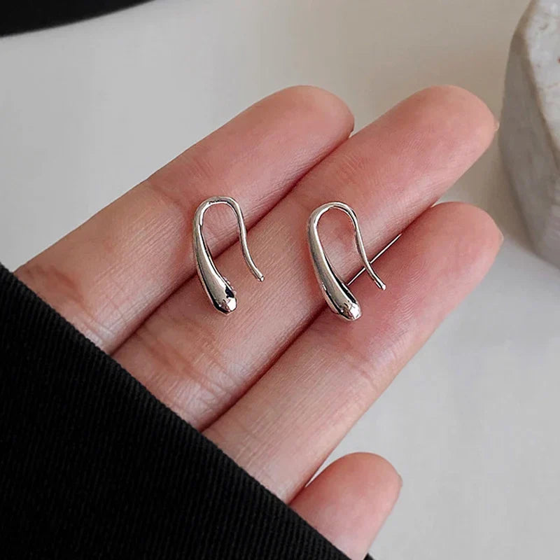 Kalsten | S925 Dainty Droplet Hook Earrings