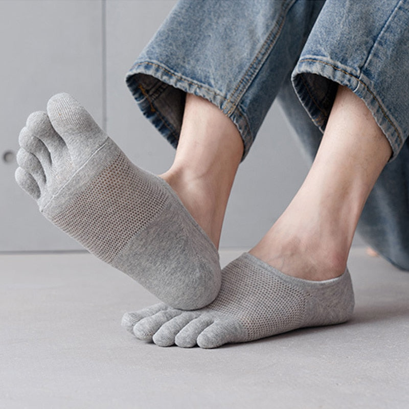 Noxord | Breathable Cotton Toe Socks