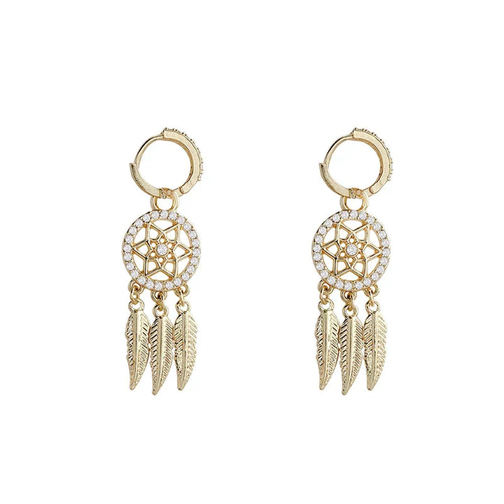 Kalsten | Evani️ | Elegant refinement with 14-carat gold earrings