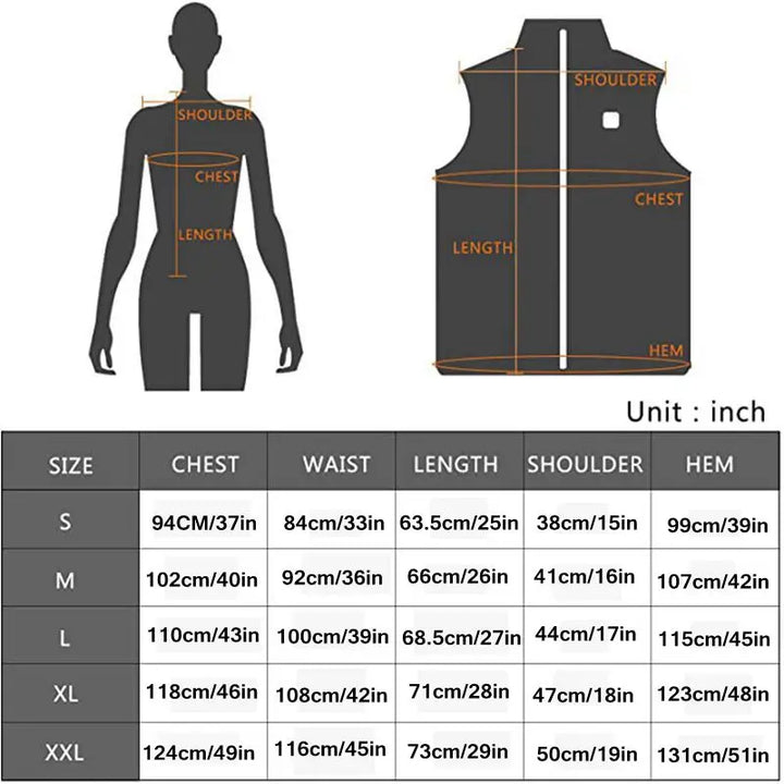 Kalsten | ThermaBelle Women's Heating Vest | USB Heated Vest with Infrared Technology | Temperature Regulating & Lightweight | Ideal for Autumn & Winter
