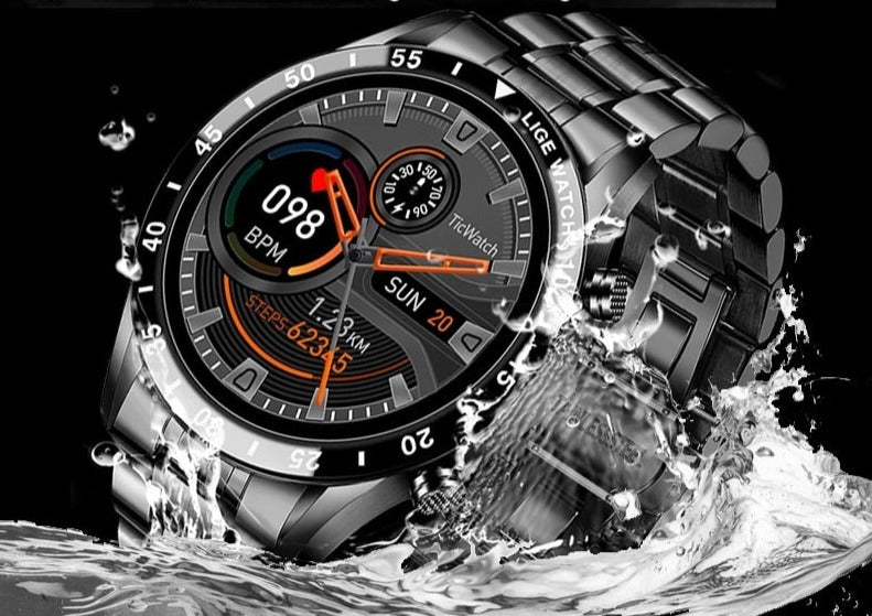 Luxury 4G Smartwatch with Calls, GPS & Health Tracking