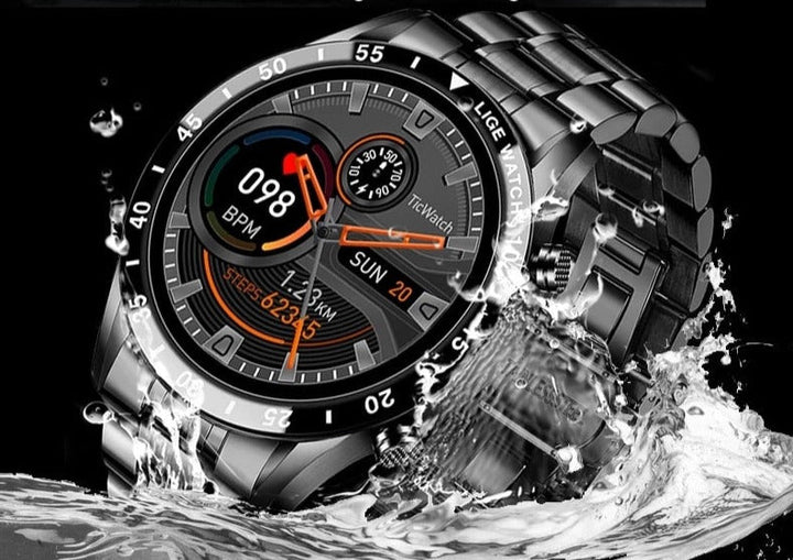 Luxury 4G Smartwatch with Calls, GPS & Health Tracking