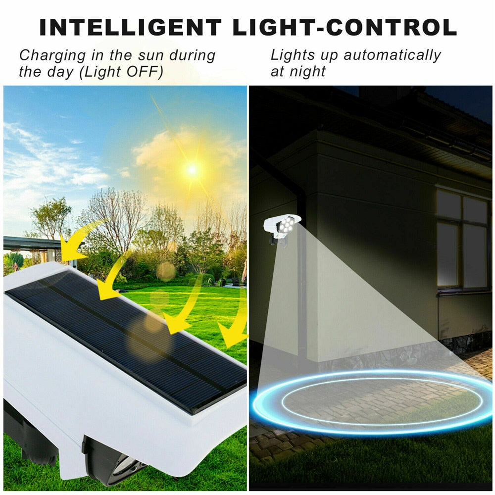 Solar Motion Sensor Dummy Security Camera Light | Noxord