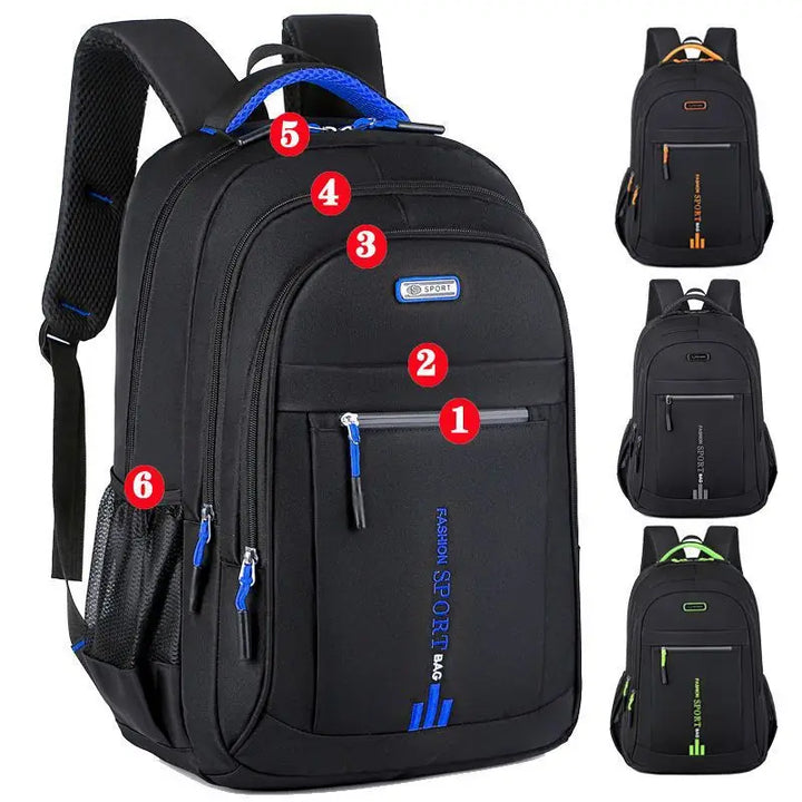 VanguardGear Men's Backpack – Waterproof & Stylish for Work and Travel | Kalsten