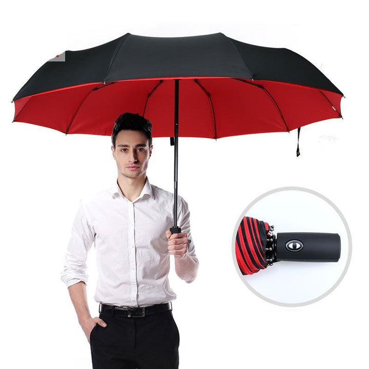 Kalsten | StormShield Automatic Umbrella – Windproof Storm Umbrella with Reversed Closing Mechanism