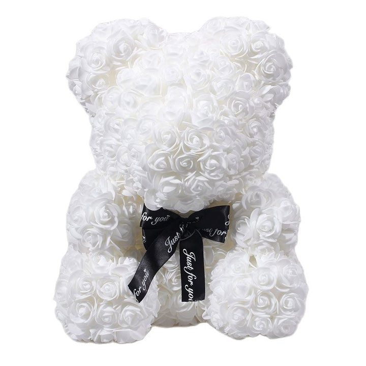 Kalsten | Artificial Rose Flowers Teddy Bear