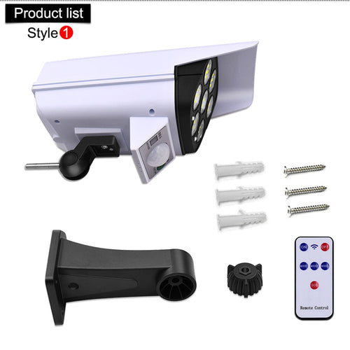Solar Motion Sensor Dummy Security Camera Light | Noxord