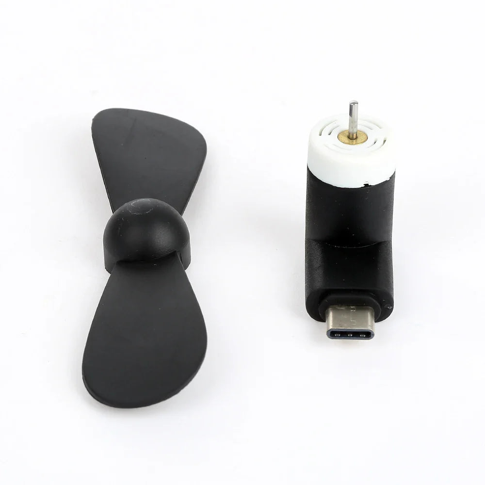 Creative Mini Portable Micro USB Fan - 5V 1W Mobile Phone USB Gadget Fans Tester for Type-C USB-C Cooling Hand Fan | Kalsten
