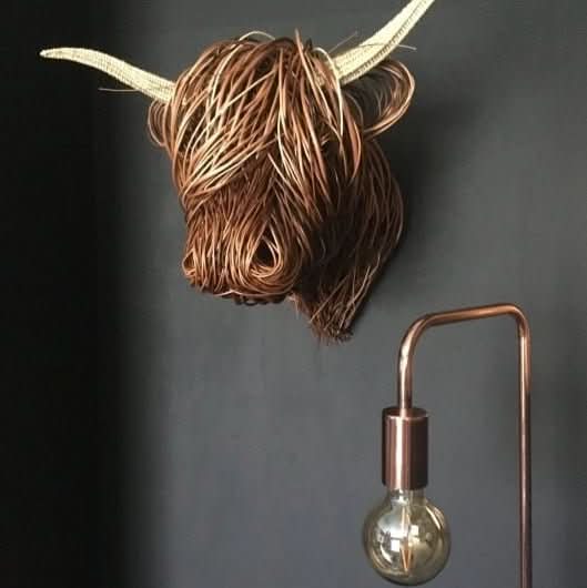 Kalsten | Rustic Cow Head Wall Decor for Unique Home