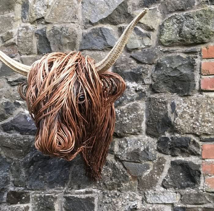 Kalsten | Rustic Cow Head Wall Decor for Unique Home
