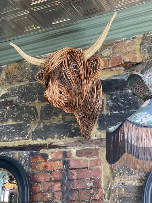 Kalsten | Rustic Cow Head Wall Decor for Unique Home