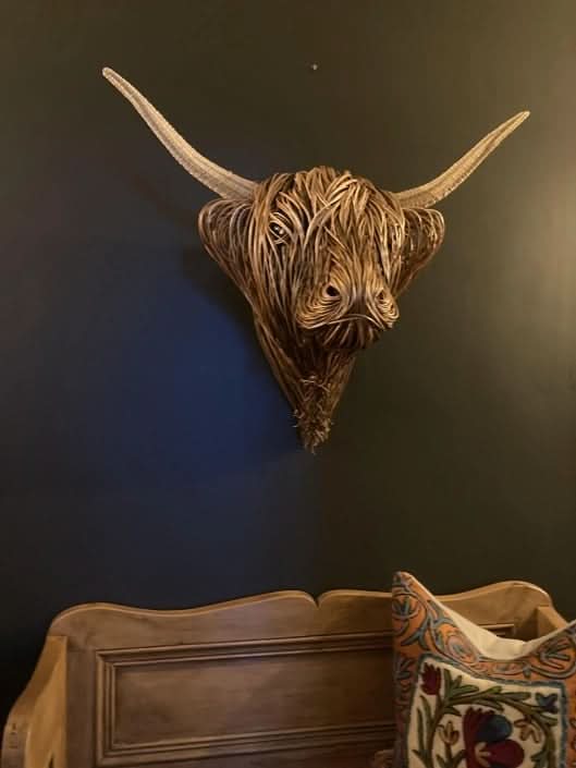 Kalsten | Rustic Cow Head Wall Decor for Unique Home