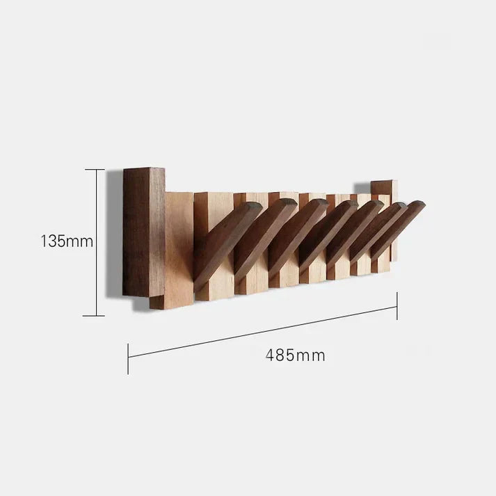 Kalsten | Wooden Coat Rack For The Hall - HarmonyHook
