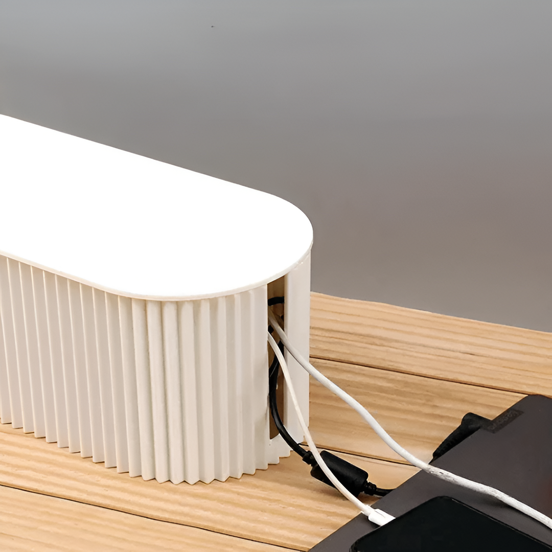 Kalsten | Cable Organizer Box with Lid – Macaron Colors