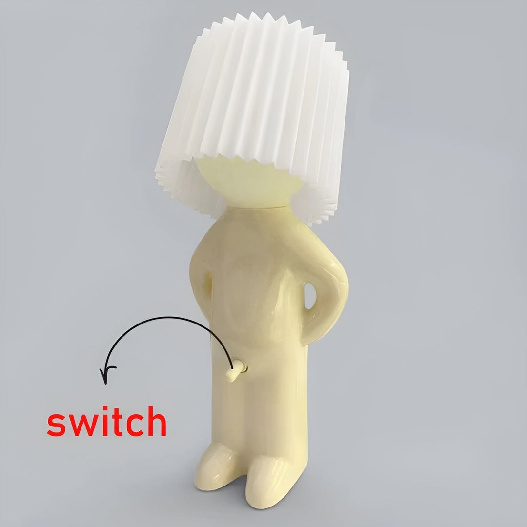 Table lamp - Creative little Shy Boy LED lamp | Kalsten