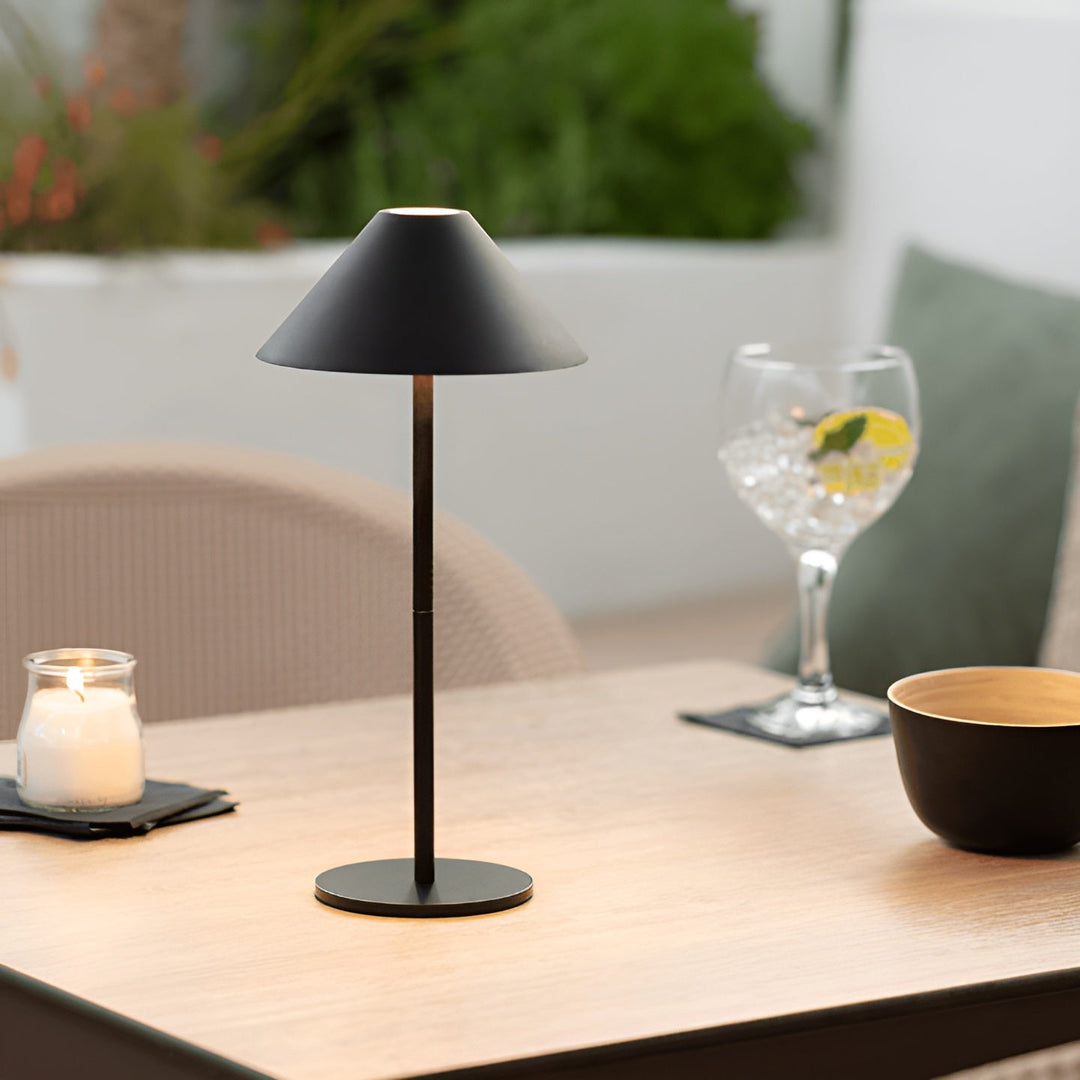 LumiLuxe - Dimmable Nordic Cone LED Table Lamp with Touch Control | Kalsten