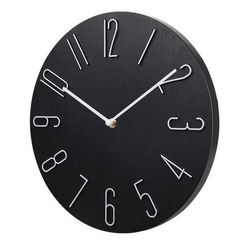 Kalsten | Silencio Modern Silent Wall Clock – Minimalist Design with Quartz Movement