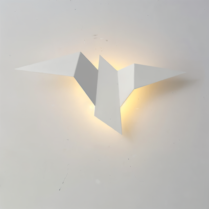 OriTori Wall Light - Geometric Origami Bird Wall Light - Japanese Style Wall Light Design | Kalsten