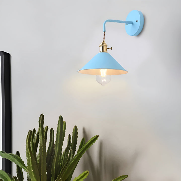 Retro Vintage Wall Lamp - Vintage-inspired Cone Metal Wall Lamp | Kalsten