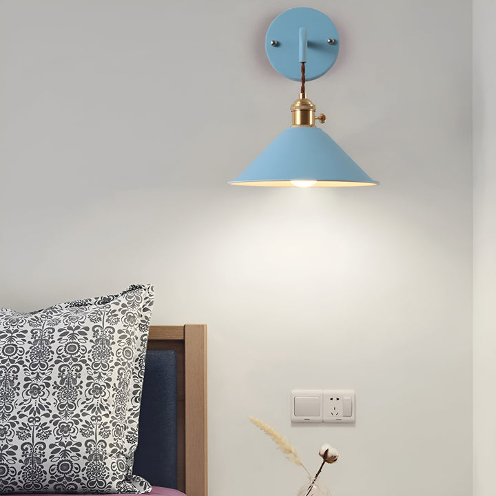 Retro Cone Wall Lamp – Vintage-Inspired Design