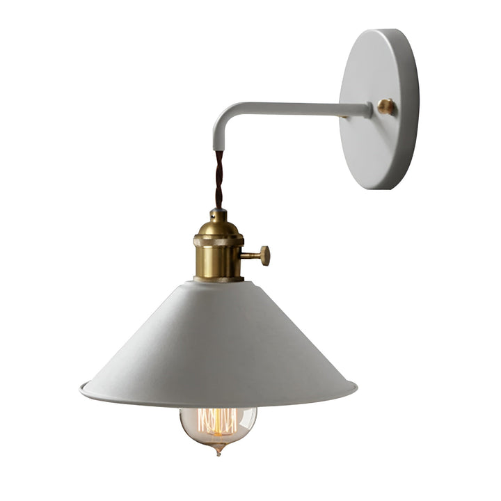Retro Cone Wall Lamp – Vintage-Inspired Design