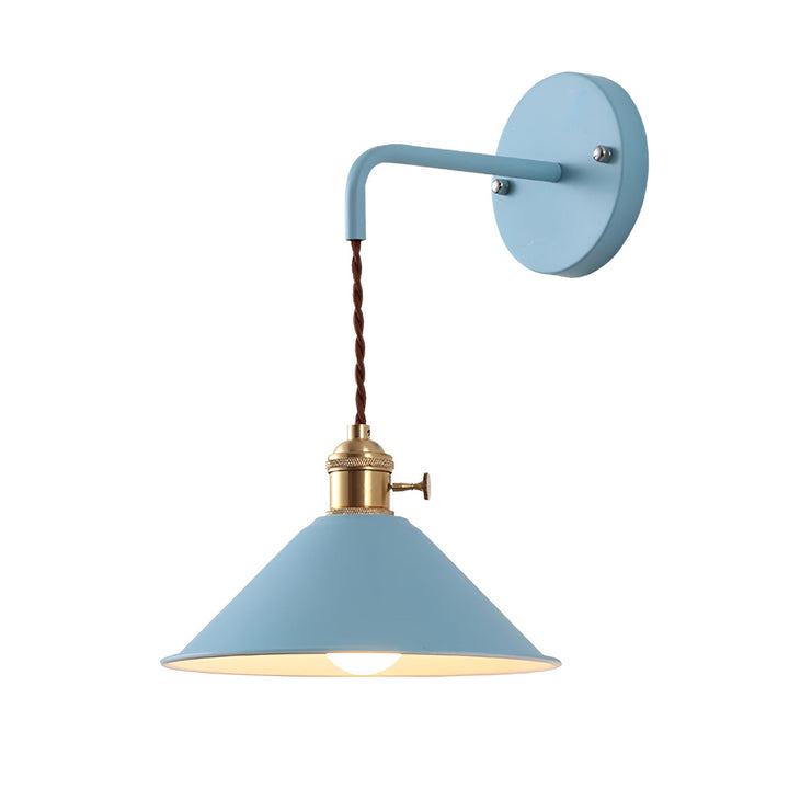 Retro Cone Wall Lamp – Vintage-Inspired Design