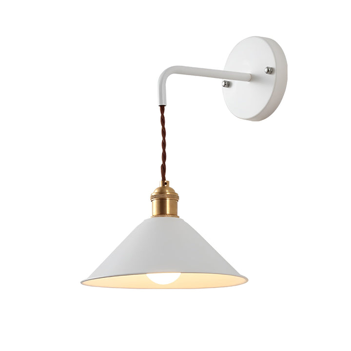 Retro Vintage Wall Lamp - Vintage-inspired Cone Metal Wall Lamp | Kalsten