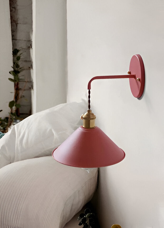 Retro Cone Wall Lamp – Vintage-Inspired Design