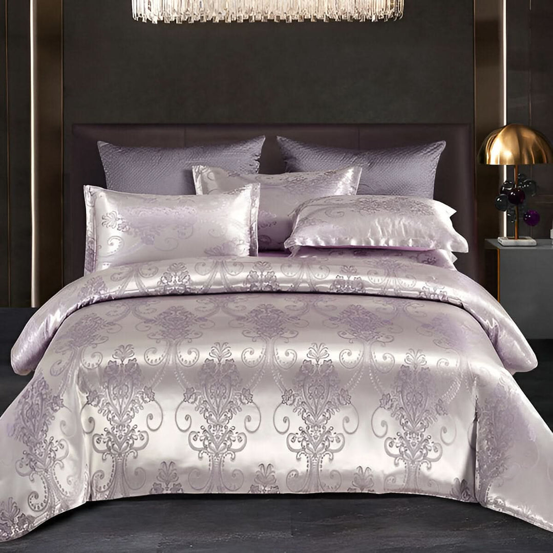Kalsten | SILKLOFT – Elegant Satin Jacquard Bed Linen Set