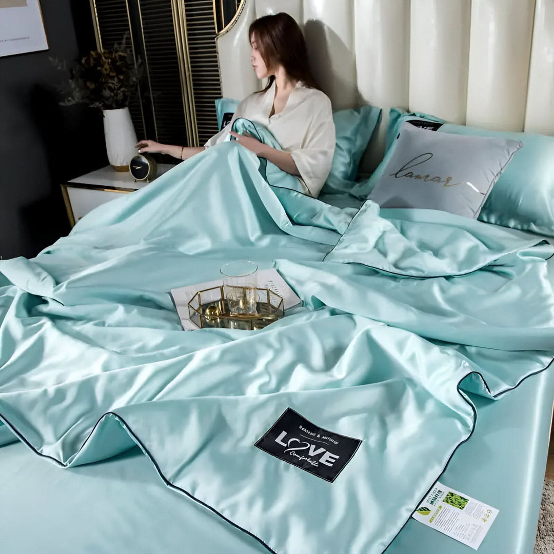 Kalsten | FLUFFINA - Premium Satin Silk Bedding