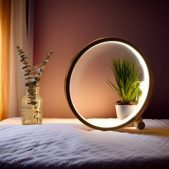LED Minimalist Dimmable Round Table Lamp - RumiLight | Kalsten