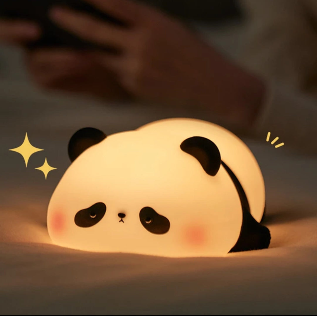 CuddlePanda Night Light - Colorful LED Panda for Children Noxord