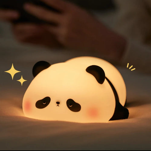 CuddlePanda Night Light - Colorful LED Panda for Children Noxord