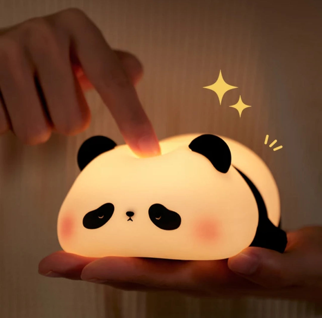 CuddlePanda Night Light - Colorful LED Panda for Children Noxord