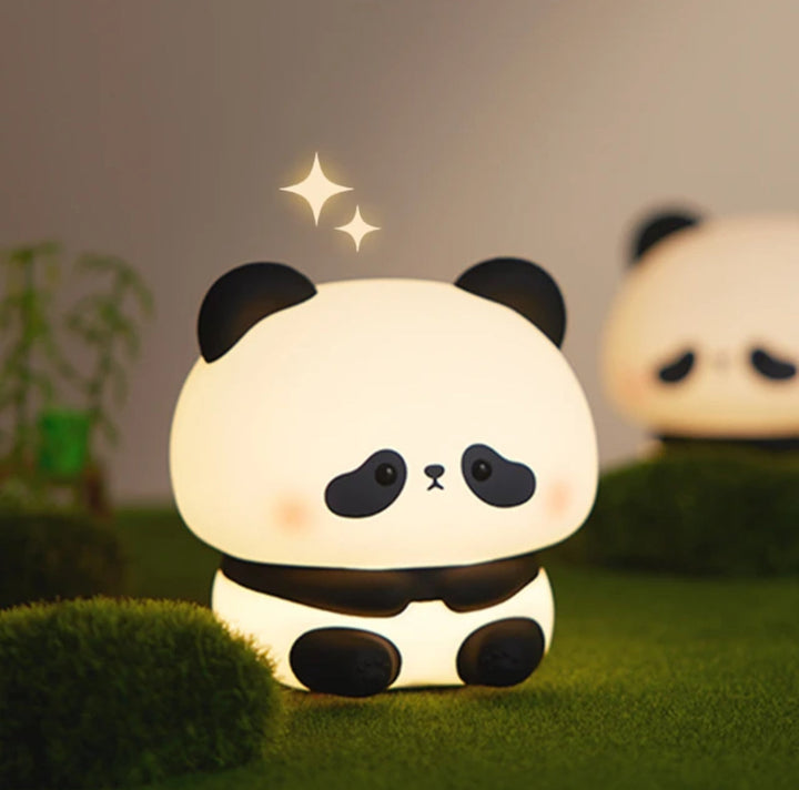 CuddlePanda Night Light - Colorful LED Panda for Children Noxord